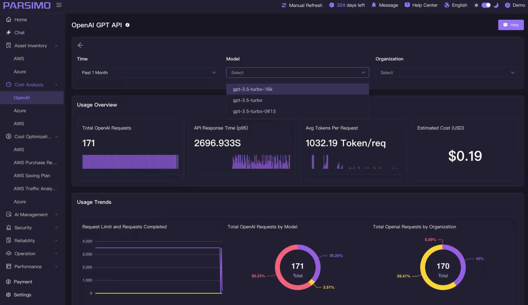 Parsimo - Multi-Cloud Provider Support